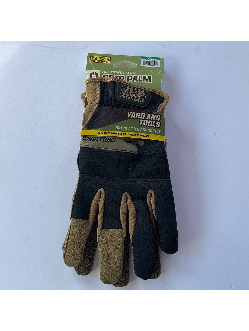 MECHANIX WEAR X-large Black Synthetic leather 1 -Pairs 4964259
